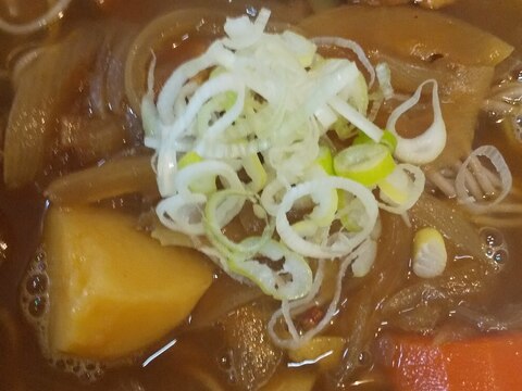 簡単リメイク☆カレーそば